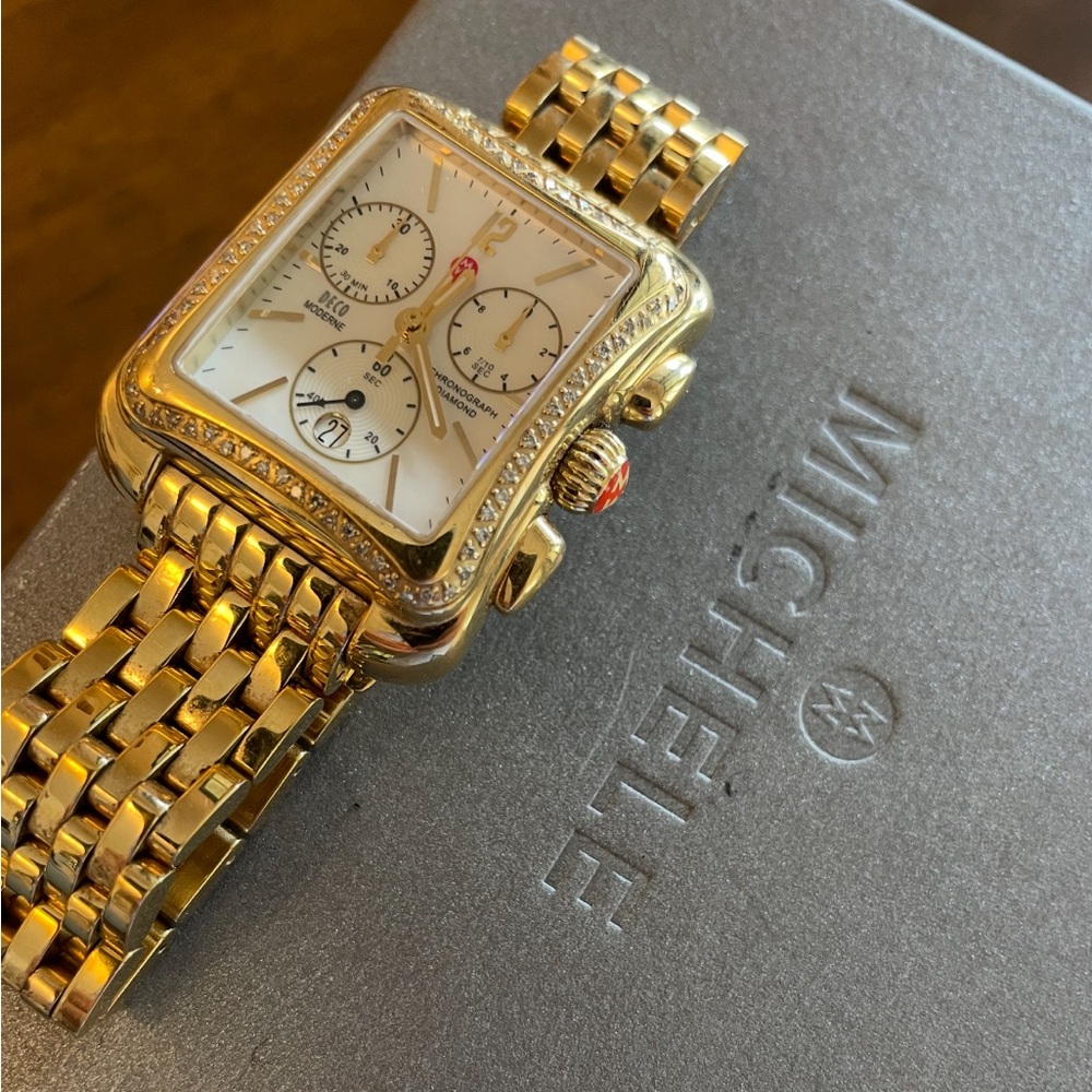 michelle watch gold
